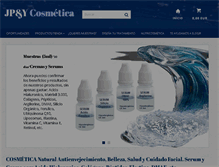 Tablet Screenshot of jpy-cosmetica.com